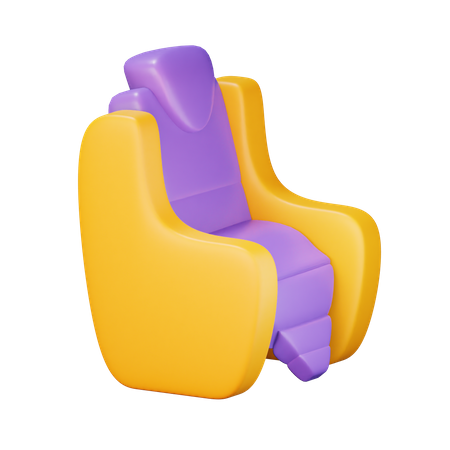 Seat  3D Icon