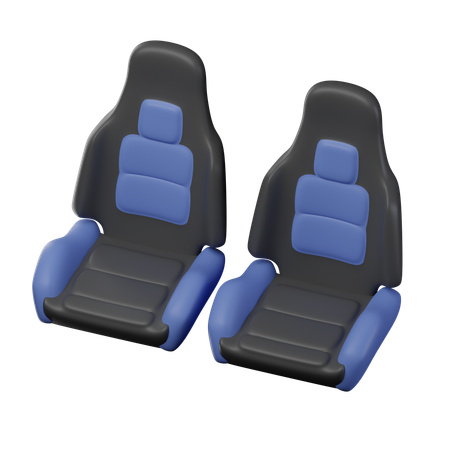 Seat  3D Icon