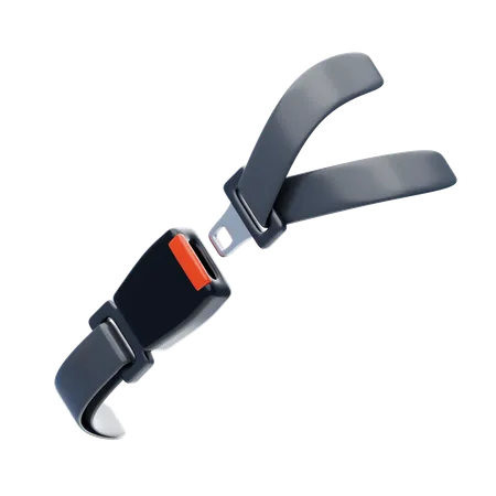 Seat Belt  3D Icon