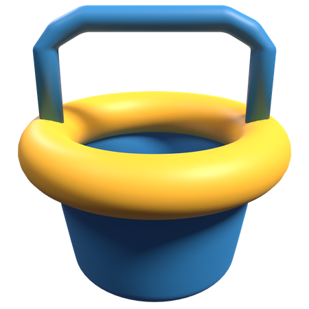 Seau  3D Icon