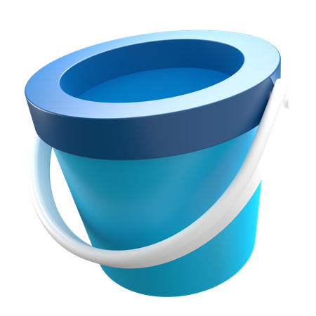Seau  3D Icon