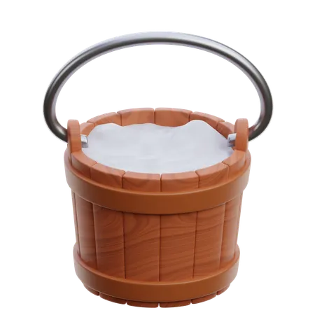 Seau à lait  3D Icon