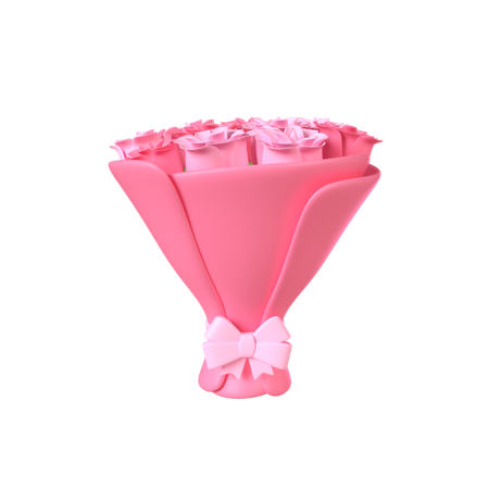 Seau à fleurs  3D Icon