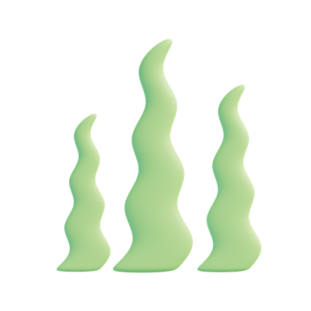 Seaweed  3D Icon