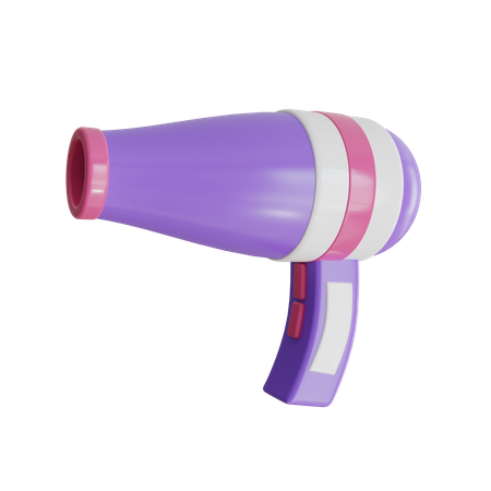 Secador de cabelo  3D Icon