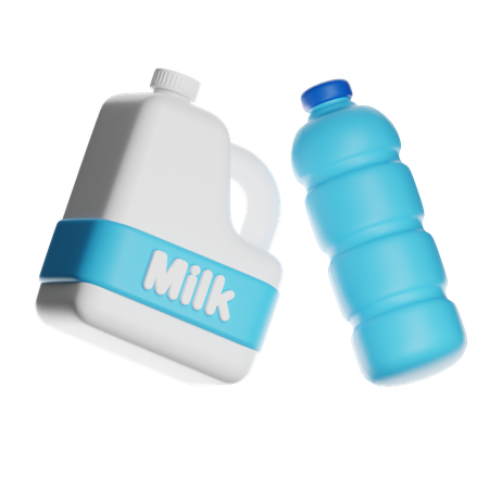 Seção de bebidas  3D Icon
