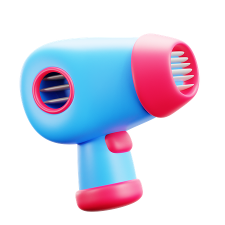 Sèche-cheveux  3D Icon