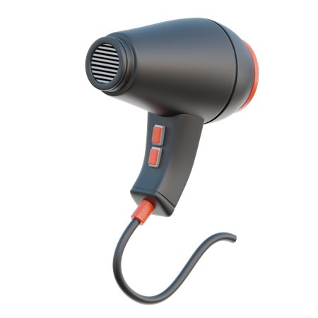 Sèche-cheveux  3D Icon