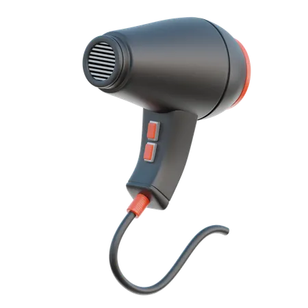 Sèche-cheveux  3D Icon