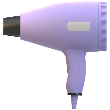 Sèche-cheveux  3D Icon