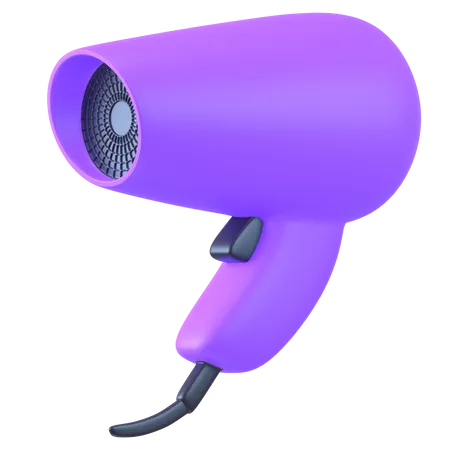 Sèche-cheveux  3D Icon