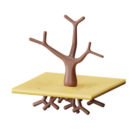 Sécheresse  3D Icon