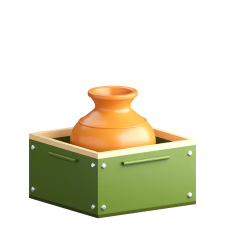 Séchoir à poterie  3D Icon