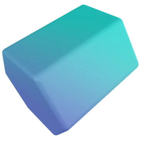 Sechseckiges Prisma  3D Icon