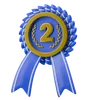 Second Place Badge