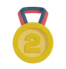 Second Place Medal
