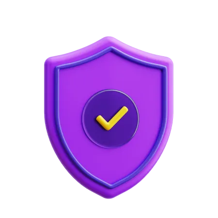 Secure  3D Icon