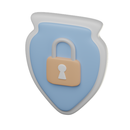 Secure  3D Icon