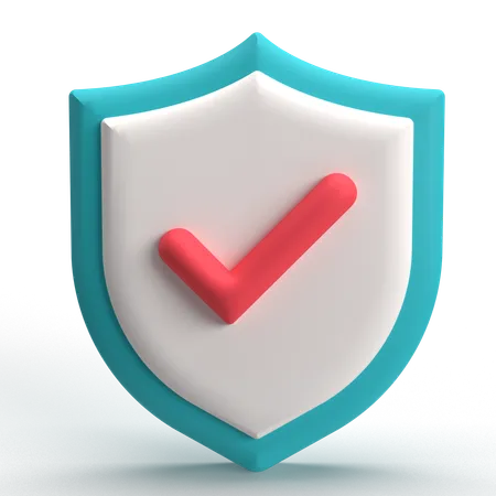 Secure  3D Icon