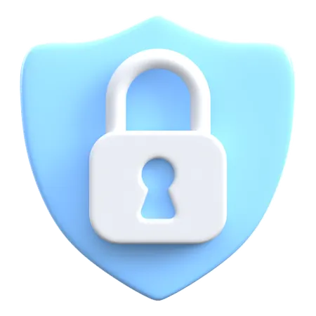 Secure  3D Icon