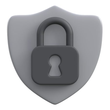Secure  3D Icon