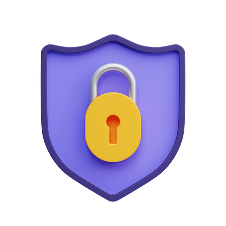 Secure  3D Icon