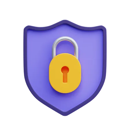 Secure  3D Icon