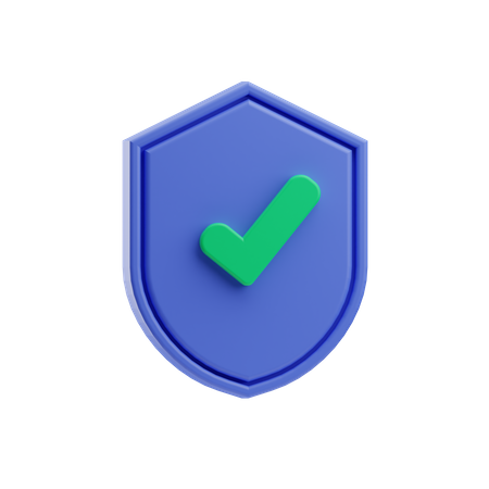 Secure  3D Icon