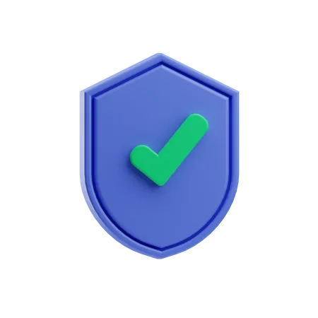 Secure  3D Icon