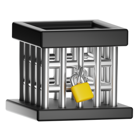 安全な銀行  3D Icon