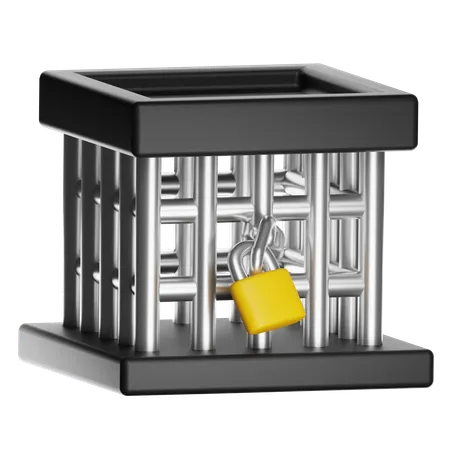 安全な銀行  3D Icon