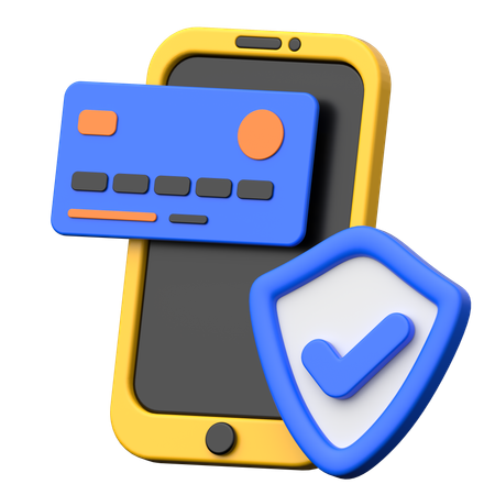 Secure Card Payment  3D Icon