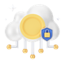 secure-cloud emoji 3d