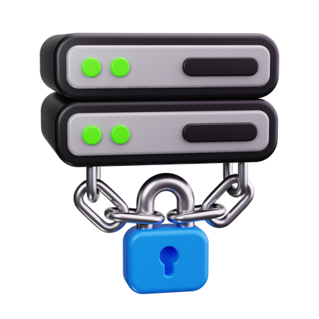 Secure Connection  3D Icon