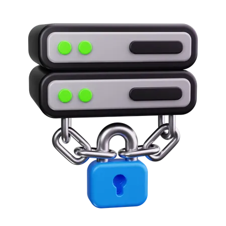 Secure Connection  3D Icon