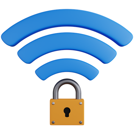 Secure Connection  3D Icon