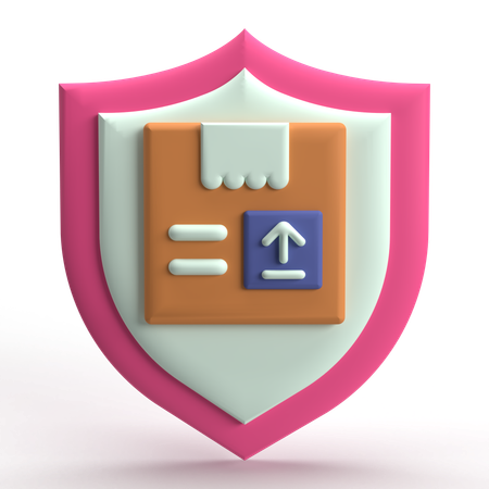 Secure Delivery  3D Icon