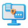 secure device 3d logo