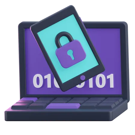 Secure Devices  3D Icon