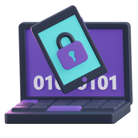 Secure Devices  3D Icon