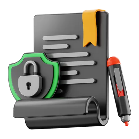 Premium Security 3 D Icon Set With High Resolution PNG And Editable Source File 3D Icon