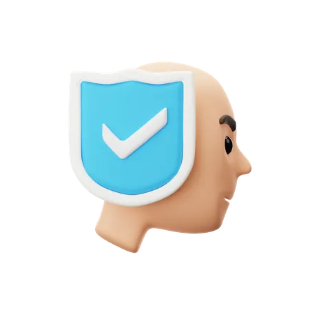 Secure Emotion  3D Icon