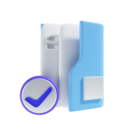 Secure folder  3D Icon