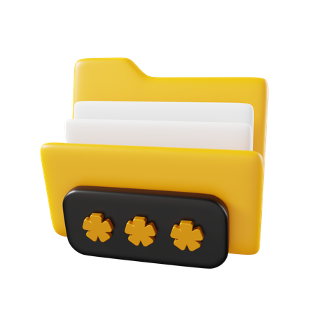 Secure Folder  3D Icon