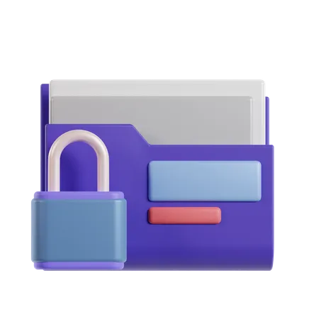 Secure Folder  3D Icon