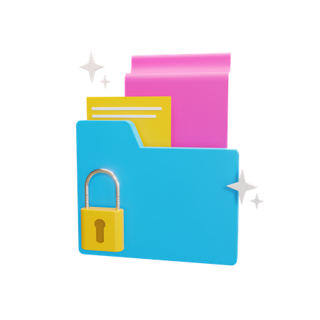 Secure Folder  3D Icon