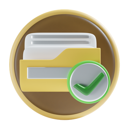 Secure folder  3D Icon