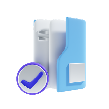 Secure folder  3D Icon