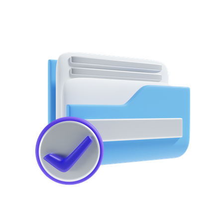 Secure folder  3D Icon