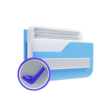 Secure folder  3D Icon